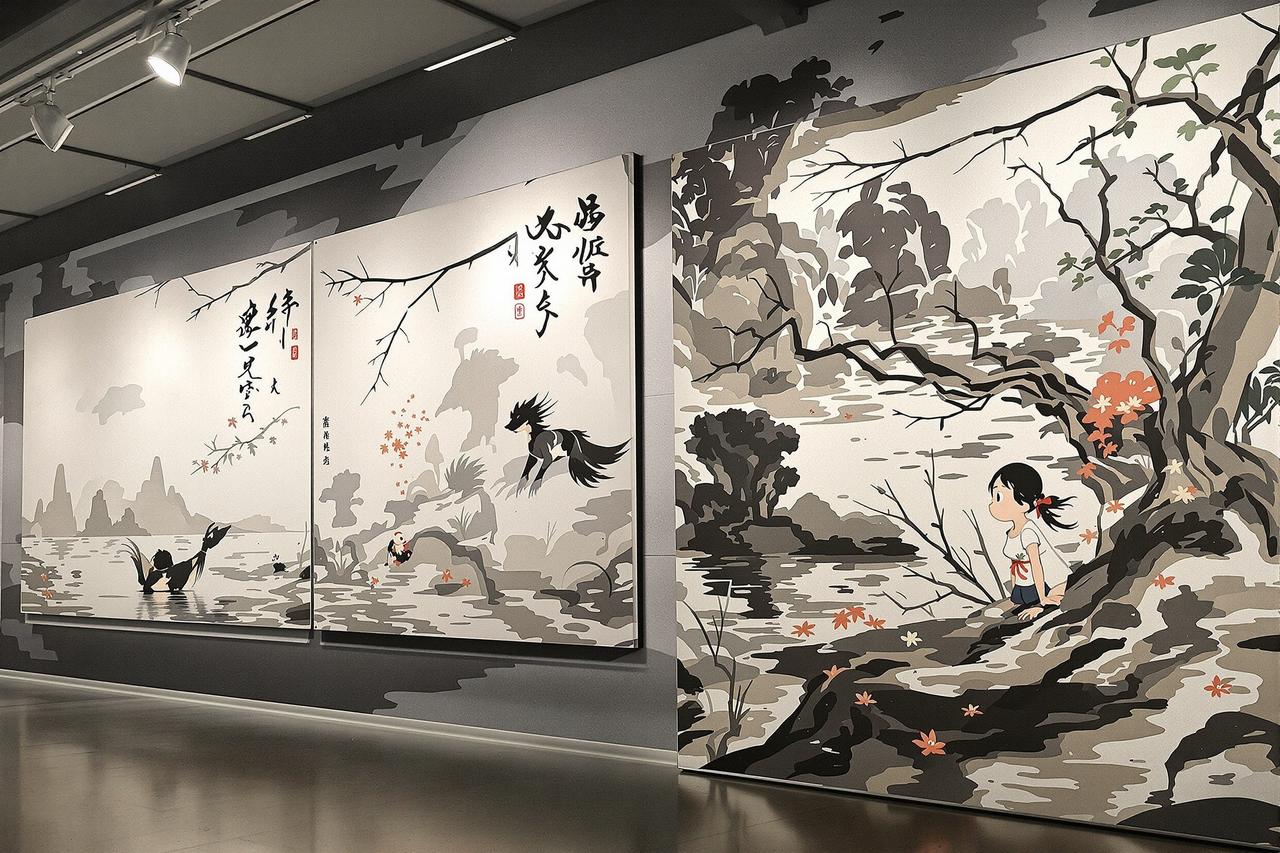 水墨动画的艺术传承:从《小蝌蚪找妈妈》到《雾山五行》 - 58动漫网站追番茶馆 水墨动画的艺术传承:从《小蝌蚪找妈妈》到《雾山五行》